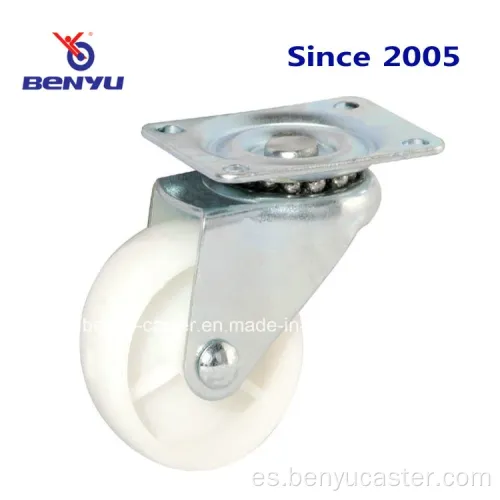 Caster de nylon de servicio de luz europeo